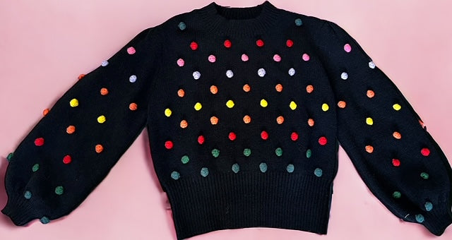 Pom Sweater